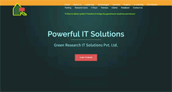 Desktop Screenshot of greenresearchit.com