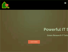 Tablet Screenshot of greenresearchit.com